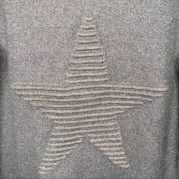 Soya Concept Grey Star Sweater Size XL - Picture 3 of 8